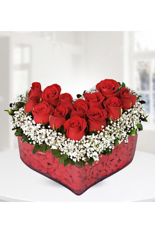  Kalpte Kırmızı Güller